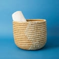 thumbnail image 3 of 14" Small Grass Ribbon Planter Shelf Basket Set of 3, 3 of 4