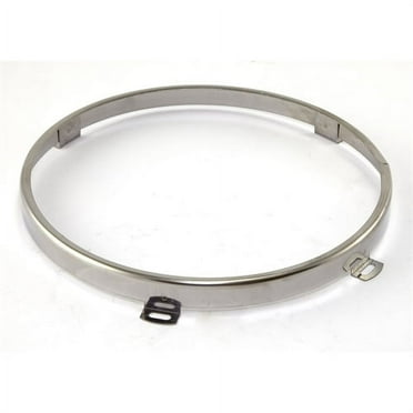Omix-Ada by RealTruck | 12420.02 | Headlight Retaining Ring | OE Reference: 4874378 | Compatible with 1997-2006 Jeep Wrangler TJ