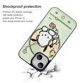 thumbnail image 2 of Funda Pochacco para iPhone 14 con tarjetero, tapa trasera tipo folio de piel sintética con función atril, ranuras para tarjetas, cierre magnético doble, antigolpes., 2 of 6