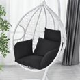 thumbnail image 3 of CJC Hanging Chair Cushion, Swing Egg Chair Cushion, Thicken Patio Hanging Egg Chair Pad, Removable and Washable Basket Chair Seat, 6 Colors, 3 of 9