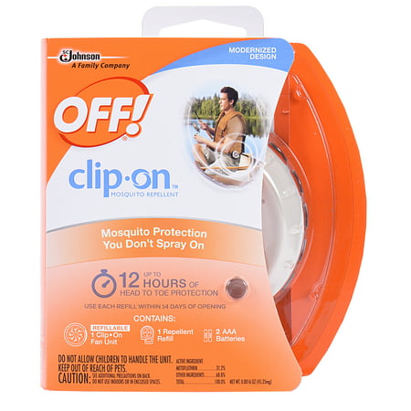 OFF! Clip-On Mosquito Repellent Starter Kit 0.0016