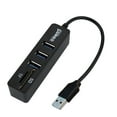 Usb hub 3 port usb 2 0 hub with line hub combo card reader tf sd all in