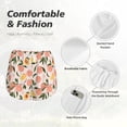 thumbnail image 4 of Cauagu Peach With Leaves1 Print Women's 2 in 1 Running Shorts Athletic Workout Gym Yoga Shorts Running Shorts for Women-Medium, 4 of 7