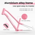 thumbnail image 4 of ANTPOP 3'x30' Runner Rugs Outdoor Indoor Utility Non-Slip Carpet Runners with Rubber Backing Custom Size Area Rug Entrance Mat for Kitchen Hallway Entryway Patio Garage Laundry Light Brown, 4 of 6