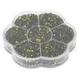 thumbnail image 4 of ESTINK Flat Back Rhinestones,14400Pcs Flat Back Rhinestones Dazzling Colorful DIY Sturdy Iridescent Rhinestones Round Beads for Manicure Makeup,Nail Rhinestones, 4 of 8
