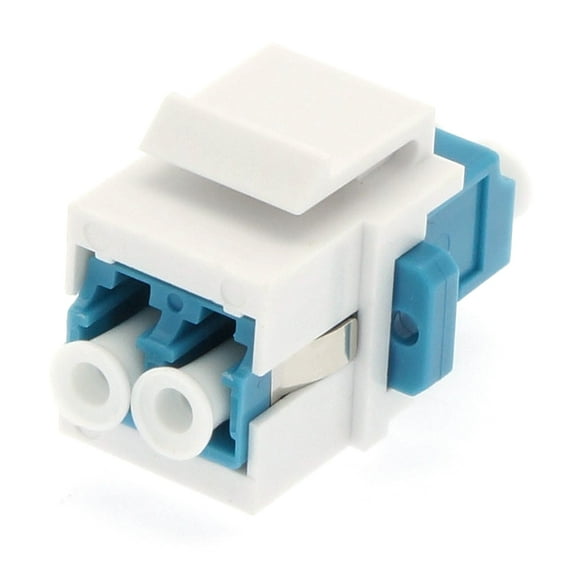 ACCL Keystone Jack LC/UPC Siglemode Dupplex Blue, 1 Pack