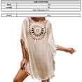 thumbnail image 2 of Bikini de playa de gran tamaño para mujer, traje de baño, top de playa con flecos recortados Adepaton BST3001339-2, 2 of 5