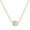 Yellow Gold in Gold Chain, variant on Collection IGI Certified 2.00 Carat Pear Lab Grown White Diamond Classic Solitaire Sideways Pendant Necklace with 18 inch Silver Chain for Women in 18K Solid White Gold