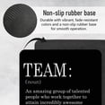 thumbnail image 6 of Office Supplies Mouse Pad, Team Definition Mouse Pad for Desk, Inspirational Team Appreciation Gifts, Thank You Gifts for Employee Nurse Coworker Teacher Staff Office Supplies, 9×8 in, 6 of 6