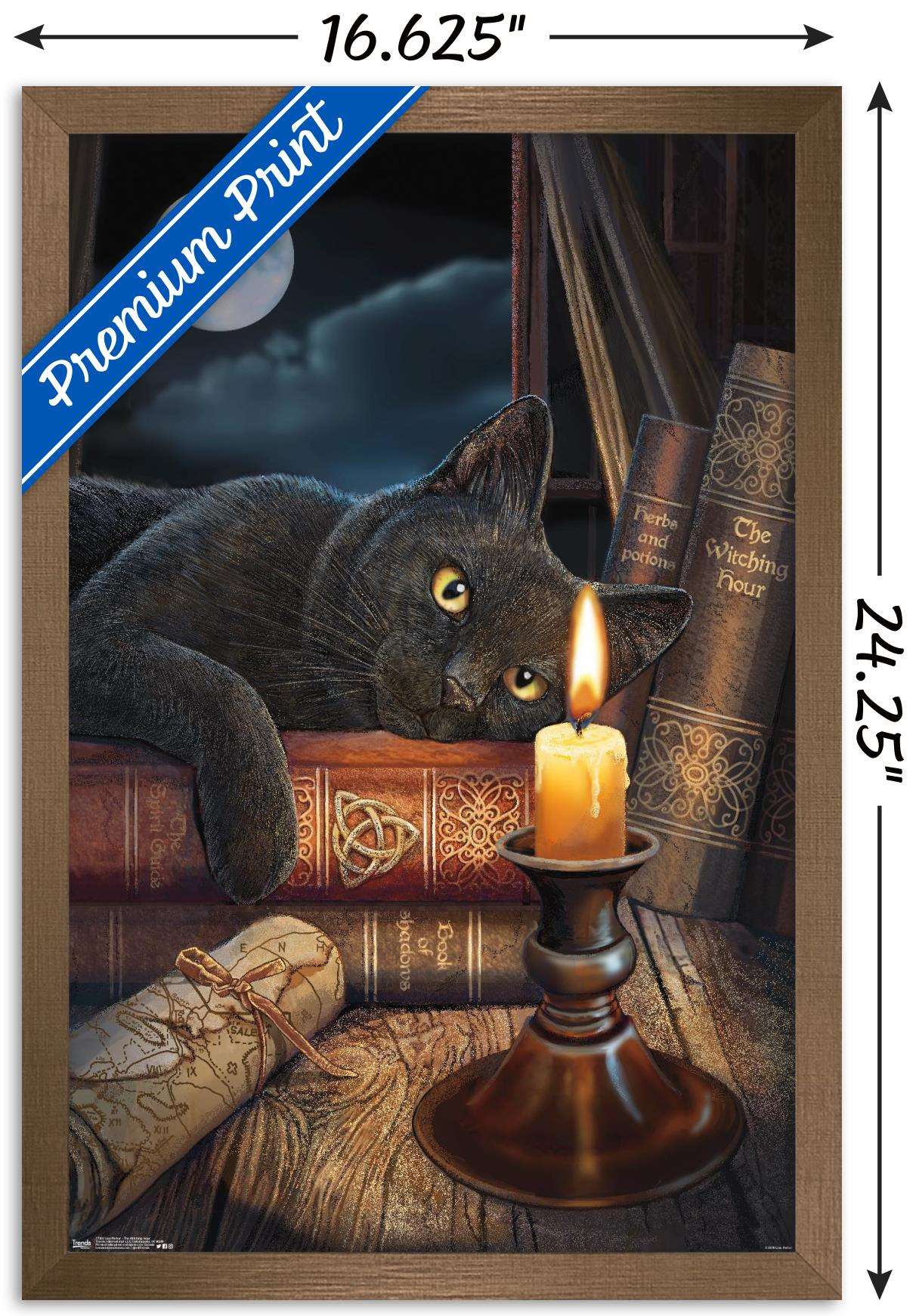 Lisa Parker - The Witching Hour Wall Poster, 14.725" x 22.375", Framed