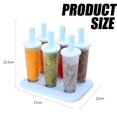 thumbnail image 5 of Popsicle Molds Set, Silicone Popsicle Molds Shapes For Homemade Ice Cream Molds, Bpa Free Reusable Easy Release Ice Popsicle Maker, Dishwasher Safe For Kitchen Ice Pop Maker, 5 of 5