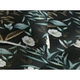 thumbnail image 3 of Ambesonne Floral Design Quilted Bedspread Set 3 Pcs, Exotic Leafy Hibiscus, Queen, Sea Green Fawn Eggshell, 3 of 4