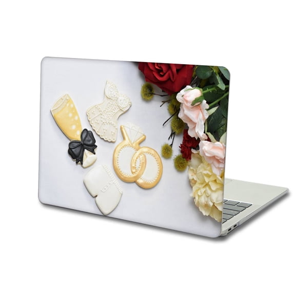 KSK KAISHEK Hard Shell Cover Compatible with MacBook Pro 15 inchs with Retina Display No CD-ROM Model: A1398 Rose series 0253