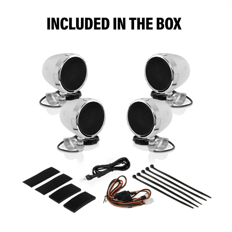 Motorcycle best sale speaker box