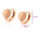thumbnail image 3 of Modernas Arracadas Huggies De Oro De 18k Lam rosa Unitalla, 3 of 6