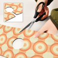 thumbnail image 6 of Yayeee Faucet Mat for Kitchen Sink 14.7" Diatomite Long Splash Guard Pad, Orange Circle, 6 of 7