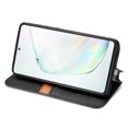 thumbnail image 2 of Case for Samsung Galaxy Note 10 Lite Flip Cover Wallet Flip Cover Magnetic Protective - Black, 2 of 5