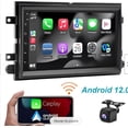 thumbnail image 4 of Geabo 2+32G Car Stereo for Ford F150 2004-2008 F250 2006-2014 and More Models with Wireless CarPlay Android Auto 7inch Touch Screen Support Bluetooth FM/RDS GPS WiFi SWC, 4 of 10