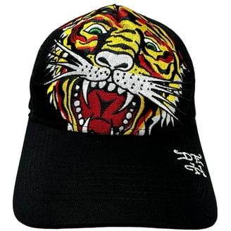 Ed Hardy Tiger Hat Black - EHH0001-7 - Walmart.com