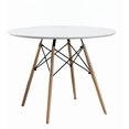 thumbnail image 1 of hometrends Round Wood Dining Table, 1 of 1