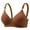 Coffee, variant on Fatuov Wireless Bras for Women Under $5 Sexy Push-Up Bralettes for Everyday Solid Color Adjustable Straps Full Coverage Thin Breathable Summer Bras 38B, Black