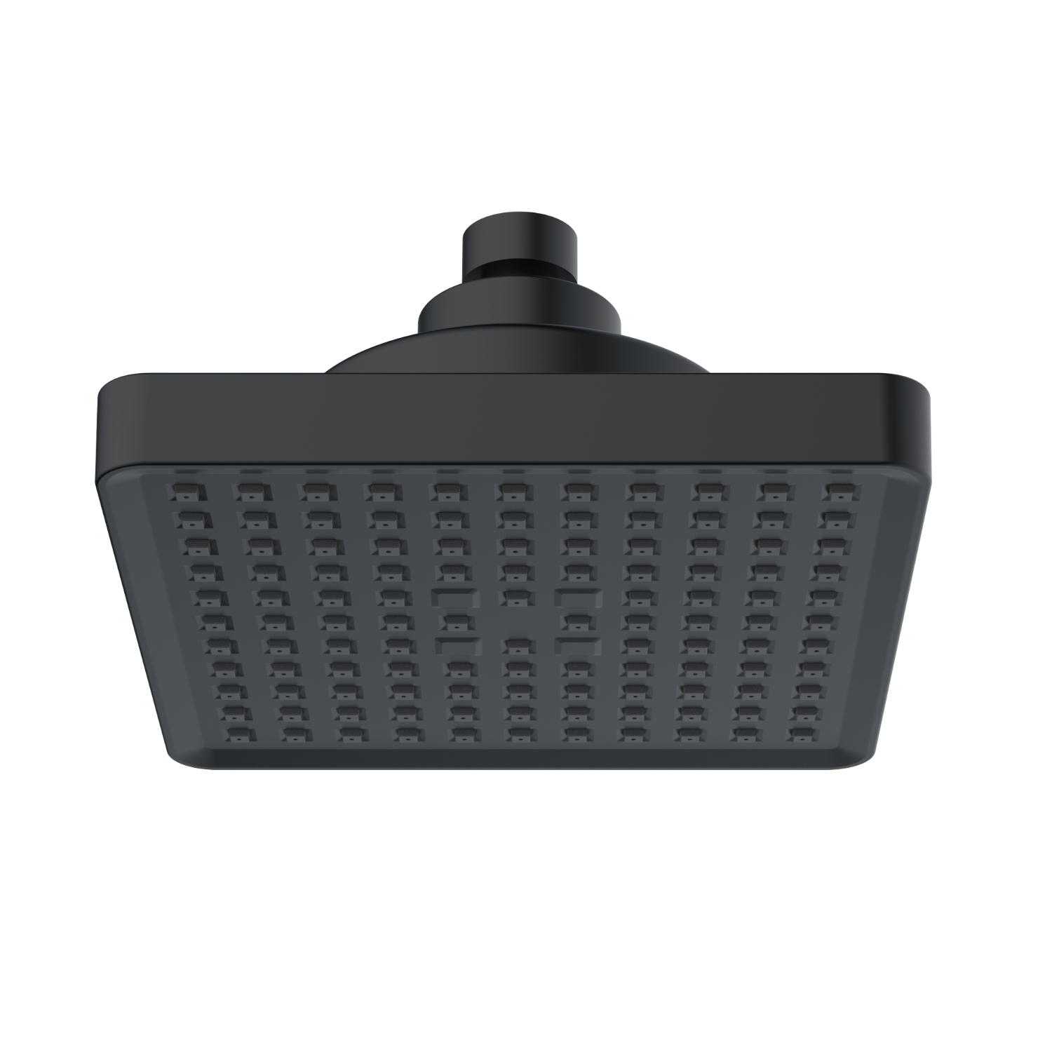 6"  Filter Shower Head with High Pressure Rain Showerhead, Adjustable Brass Ball Joint, Touch-Clean Nozzles, Anti-Clog (ABS, G1/2")