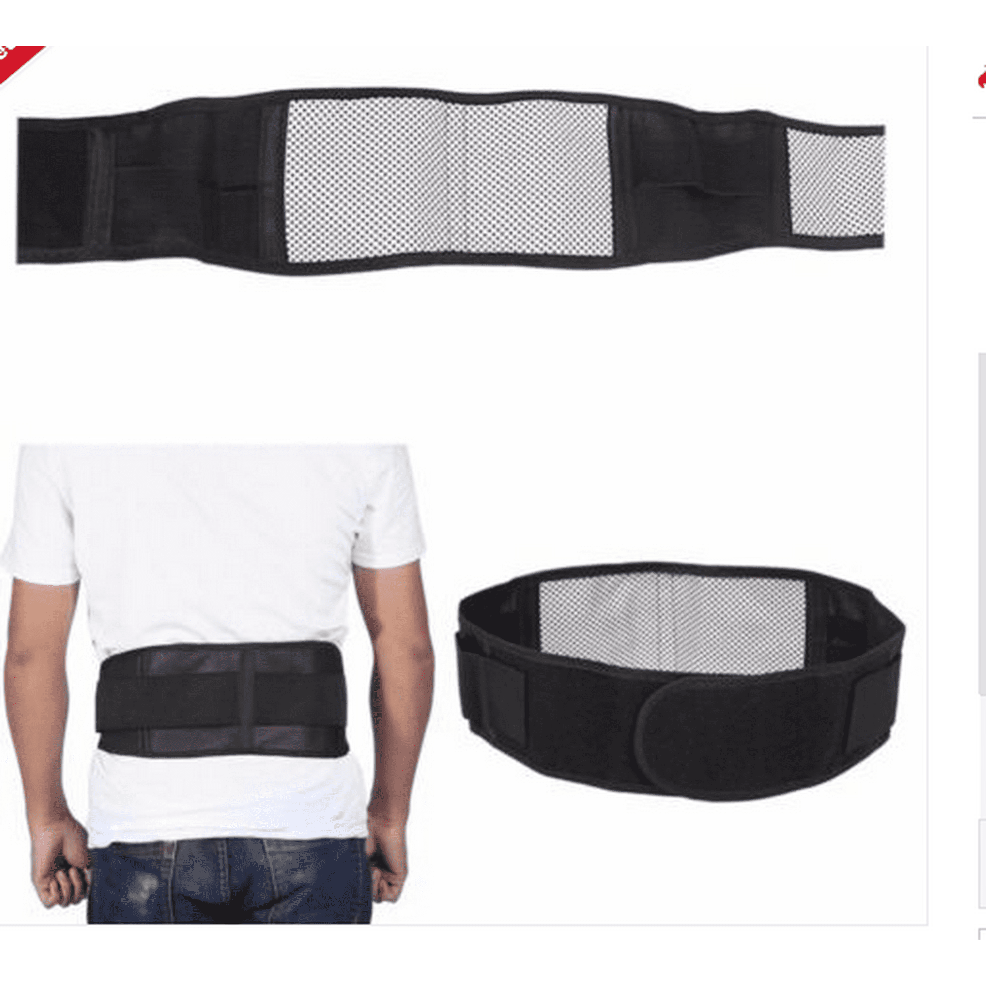 Waist Trimmer Belt Self Heating Magnetic Therapy Belt Tummy Control Belt