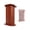 Red, variant on Haooyeah Podium Desk with Storage Shelf, Cable Management Hole, Stable Lectern for Classroom Conference Speech, Red