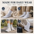 thumbnail image 5 of 5 Pairs Men's Wool Loop Socks, Winter Warm Thick Socks, Men's Outdoor Home Casual Socks fits all sizes 8-12, 5 of 9