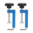 thumbnail image 1 of Abrazadera de valla Universal para sierras ingleteadoras, mesas enrutadoras, sierras de mesa, cuadrados de sujeción para carpintería, cuerpo rígido de aluminio, 2 uds., 1 of 8