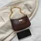 thumbnail image 3 of Bolso de la axila de las mujeres Bolso de la compra del monedero de la PU del patrón del cocodrilo simple (marrón) Likrtyny Para Estrenar, 3 of 9