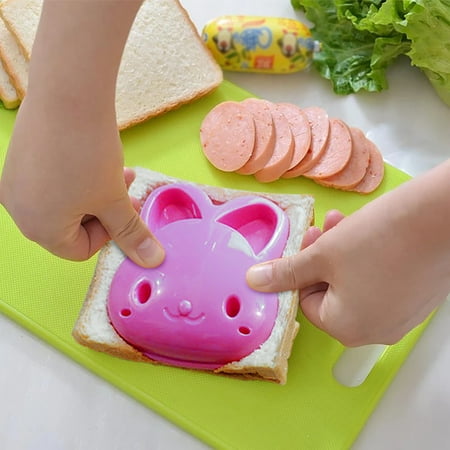 

Molds 2PC Making Breakfast Mold DIY Cake Tool Sandwich Accessories Make Kitchen Bread Home Sandwich Mold Bunny Moulds