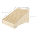 thumbnail image 2 of ELAYARD 1 Set Cell Phone Holder Classroom Light Yellow Maple Wood Storage Organizer For Repair Shop, 2 of 6