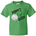 thumbnail image 3 of Inktastic Poppy's Golf Buddy with Golf Ball Youth T-Shirt, 3 of 5