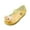 Yellow, variant on Toddler Girl's Mary Jane Jelly Shoes Peep Toe Flat Sweet Princess Shoes Breathable Adjustable Strap Outdoor Sides Footwear Blue Size 12 Little Kid