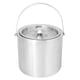 thumbnail image 1 of Cubo de Hielo 3L de Espesor de Acero Inoxidable con Aislamiento Cubo de Hielo Barril de Cerveza Botella de Vino Enfriador Utensilios de Vino, 1 of 9