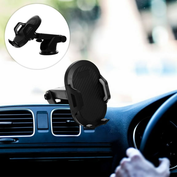 OUNONA  Car Phone Holder Brackets Cell Holders for Your Magnetic Black