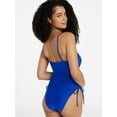 thumbnail image 3 of No Boundaries Essentials One-Piece Swimsuit, Women’s XXS-XXL, 3 of 5