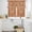 Orange, variant on Blue Boho Kitchen Curtains Sets for Windows 36 Inch Length, Farmhouse Bohemian Medallion Oriental Flower Rod Pocket Window Treatments Tier Curtains and Valances Set for Bedroom/Bathroom