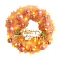 thumbnail image 2 of Corona de Navidad BLESIY decorativa Con lámpara de luz 30 centimetros, 2 of 8