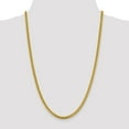thumbnail image 2 of Real 14kt Yellow Gold 4.25mm Solid Miami Cuban Chain; 20 inch; Lobster Clasp; for Adults and Teens; for Women and Men, 2 of 6