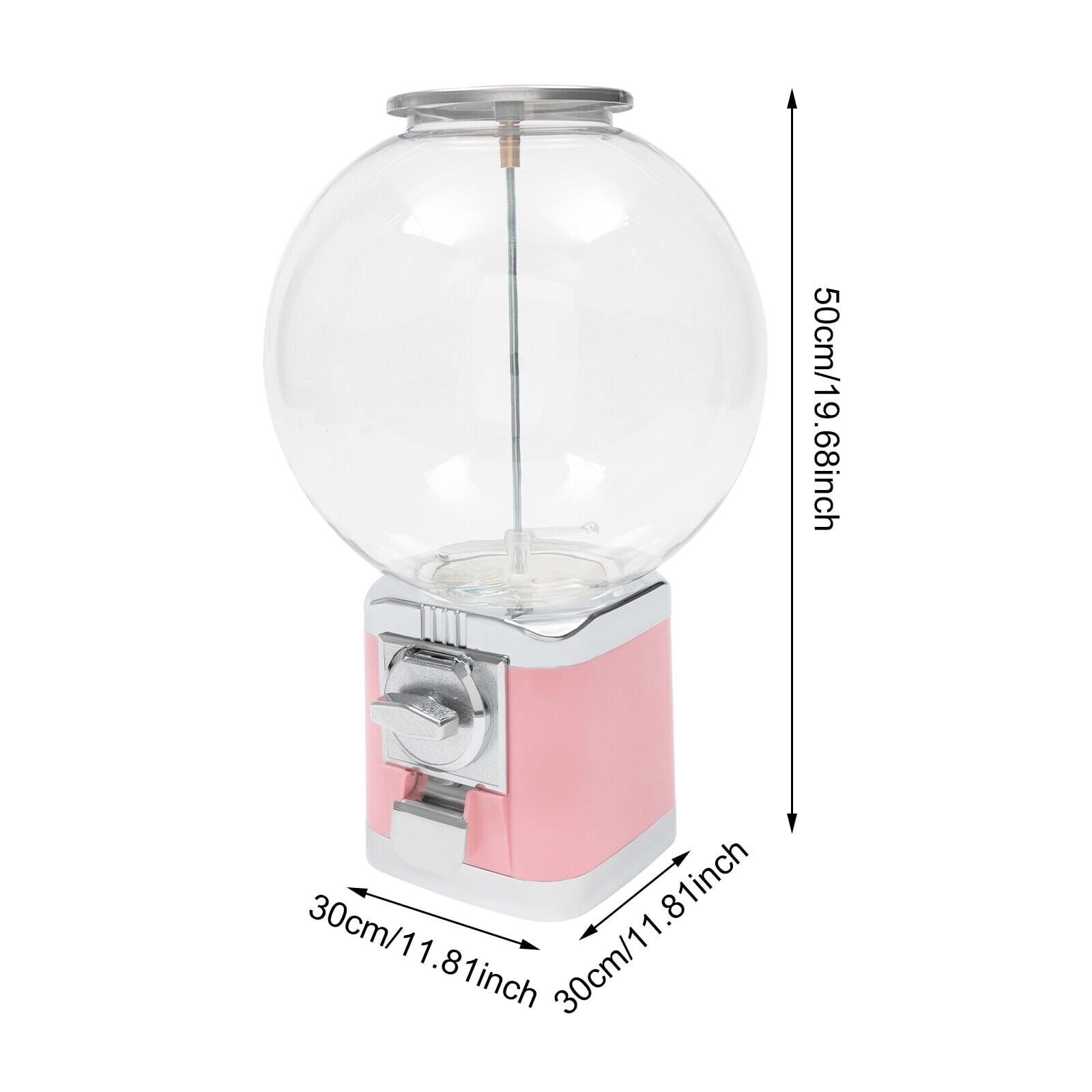 Dark Blue/Pink/Blue/Black Candy Gumball Vending Machine Gumball Bank Candy Vending Dispenser Machine 800-1000 Coin