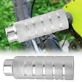 thumbnail image 4 of Heavy-Duty Bicycle Footrests, Silver Sturdy Steel Rear Foot Pegs for Bike Stunts, 4 of 8