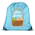 thumbnail image 1 of Easter Basket Bags, Bulk Drawstring Backpacks, Party Favor Goody Bags for Easter - Basket, 1 of 2