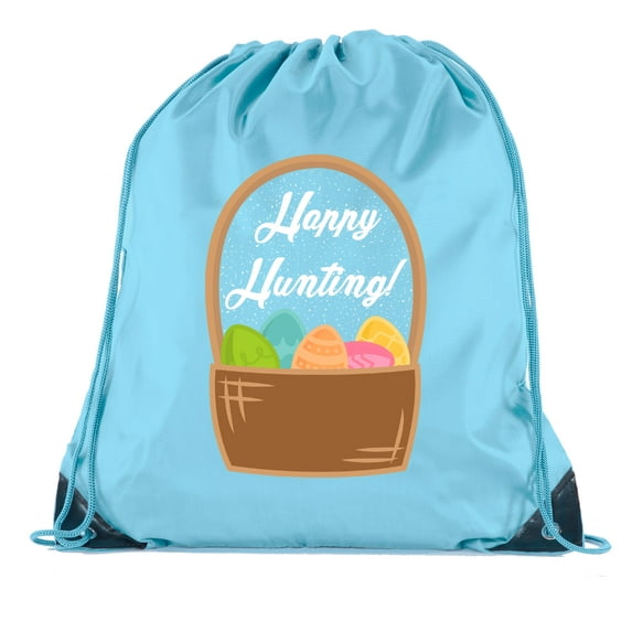 Easter Basket Bags, Bulk Drawstring Backpacks, Party Favor Goody Bags for Easter - Basket