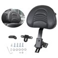 thumbnail image 1 of AUFER Kits de respaldo ajustables para conductor enchufables, hechos a medida, compatibles con Touring Road King Street Glide Road Glide Electra Glide 1997-2024, color negro, 1 of 5