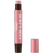 (2 pack) Burts Bees Lip Shimmer Tinted Lip Balm, Peony, 1 Tube, 0.09 Oz.