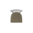 thumbnail image 3 of 410 Jackie 30" Swivel Bar Stool with Anodized Nickel Finish and Graph Cork Seat, 3 of 4