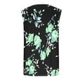 thumbnail image 5 of Débardeur pour Femmes, Mode Décontractée Sans Manches Col en V Printemps et Été, 5 of 5