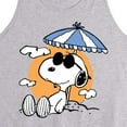 thumbnail image 2 of Peanuts - Snoopy's Beach Day - Men's Jersey Tank Top, 2 of 5